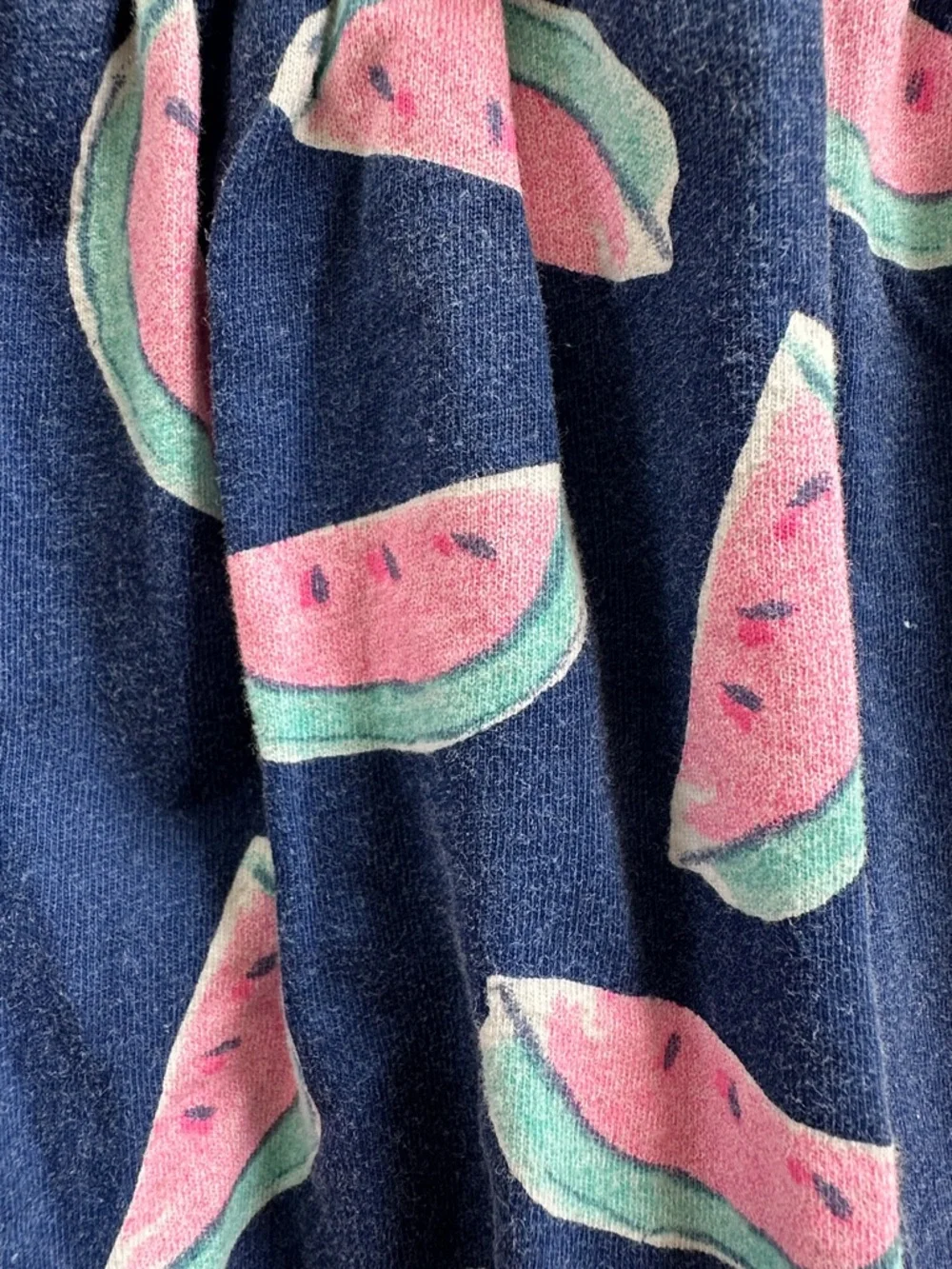 OshKosh B'gosh Navy Skirt with Pink & Watermelon Print